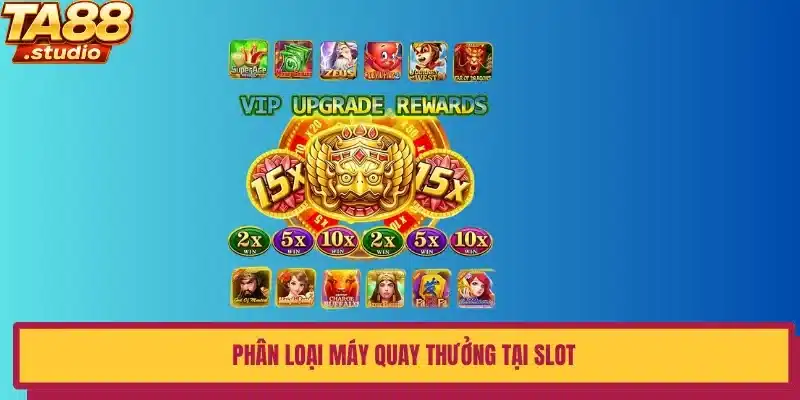 Phân loại máy quay thưởng tại Slot